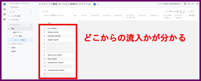 GA4_トラフィック確認2